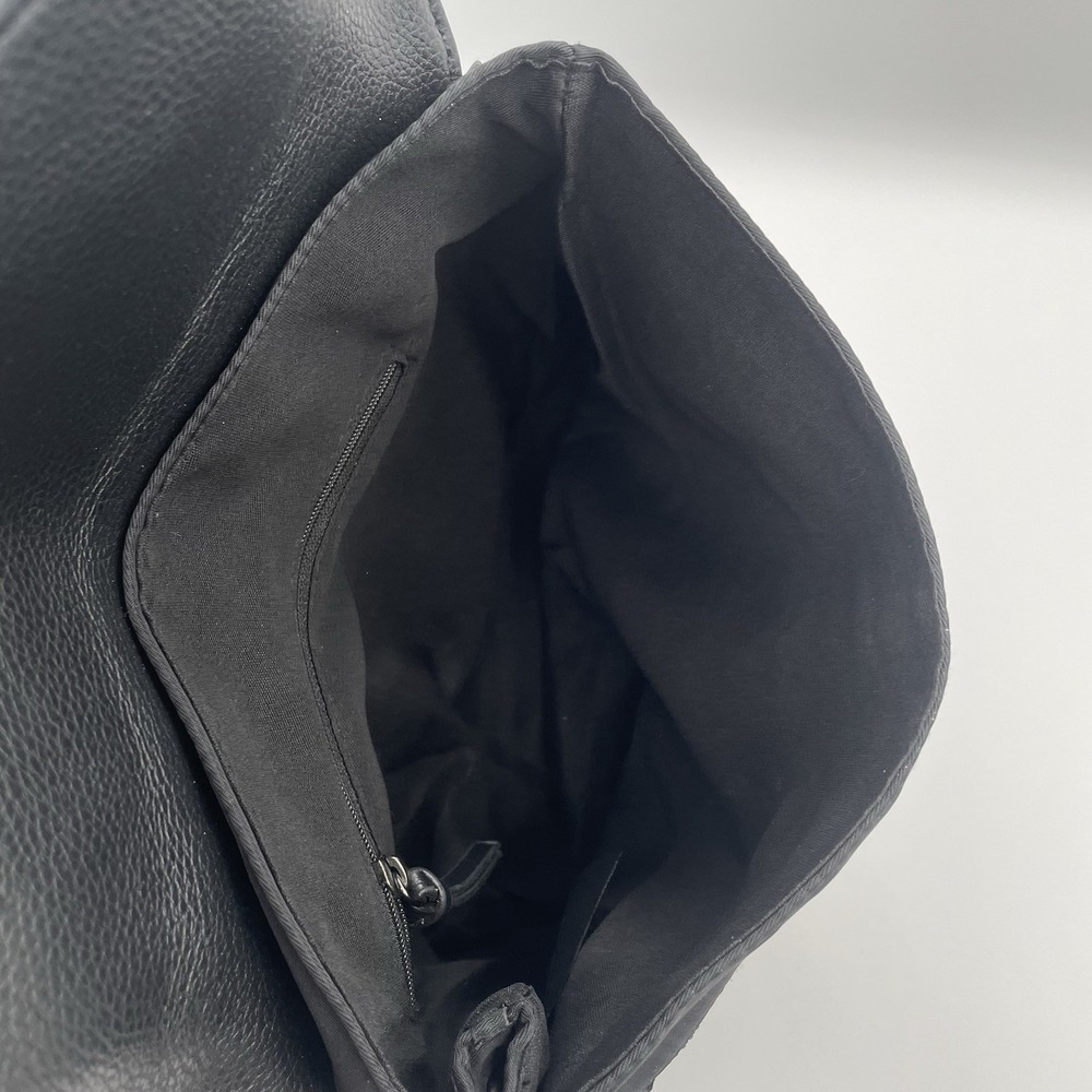 Botkier New York Black Nylon Backpack Branded Straps Bag Travel Classic Utility - Picture 7 of 7